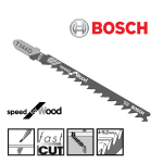 Bosch T144D Wood Jigsaw Blade 2608630040 pkt 5