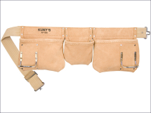 KUNYS KUNAP1300 AP-1300 Carpenter's Apron 5 Pocket Suede Leather