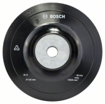 BOSCH 125mm RUBBER BACKING PAD 1608 601 033 EACH