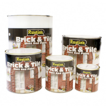 Rustins Quick Dry Brick and Tile Matt Red Paint