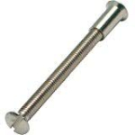 CARLISLE BRASSS PS85CP 85mm TOTAL-FEMALE SCREW FOR BOLT THROUGH FURNITURE