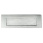Plain letter Plate M36BSC (Satin Chrome)