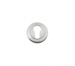 ZOO HARDWARE ZPS001SS EURO PROFILE ESCUTCHEON SCREW ON ROSE SATIN STAINLESS STEEL